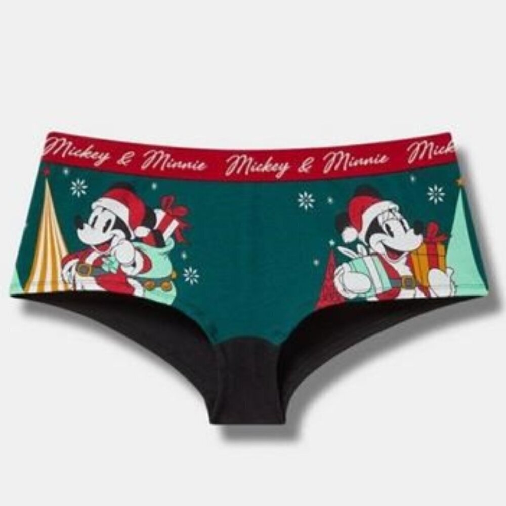Torrid - Mickey Mouse & Minnie Mouse Christmas Boyshort Panty​​​​​​